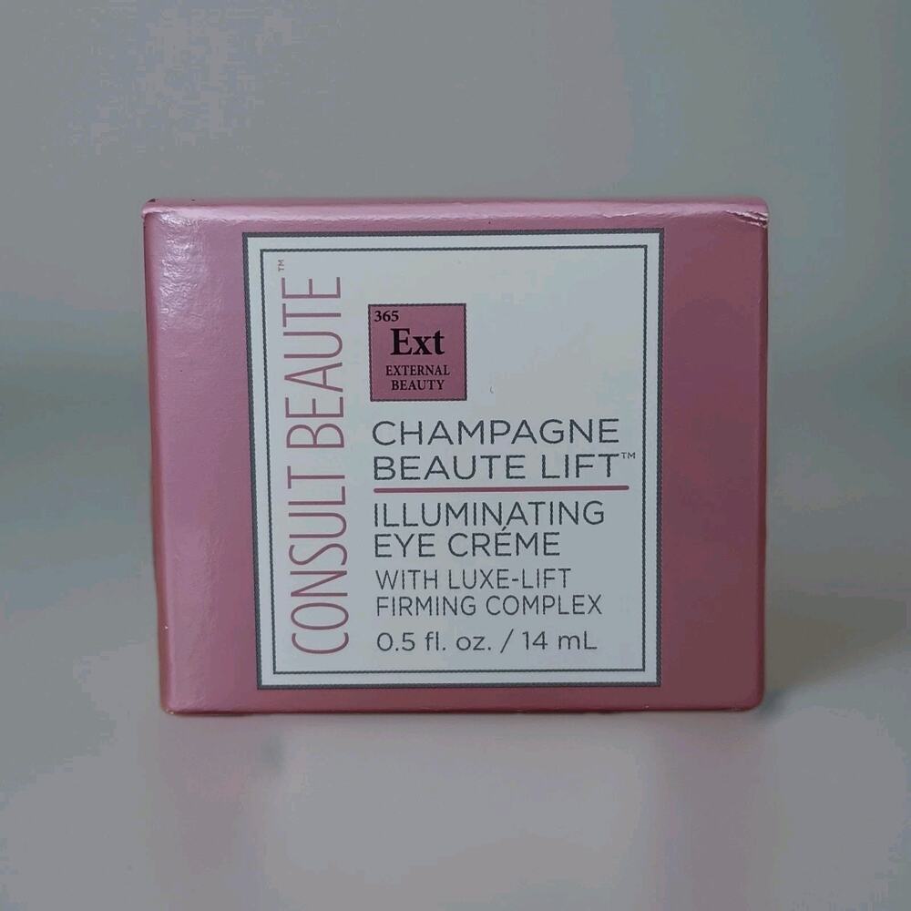 Consult Beaute CHAMPAGNE Beaute Lift Illuminating EYE CREME - 0.5 oz / 14 ml - Picture 2 of 5
